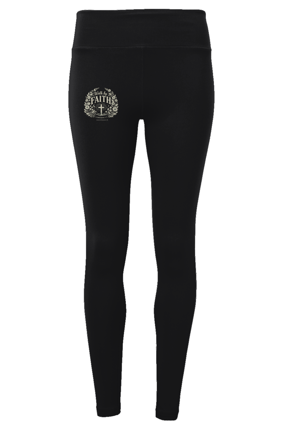 Faith Over Fear Ladies' Performance Leggings