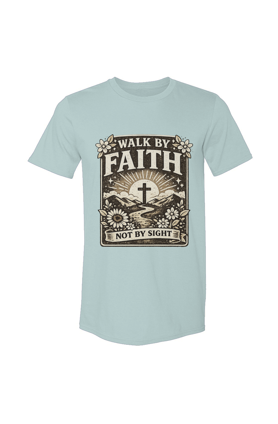 Faith Over Fear Crewneck Tee