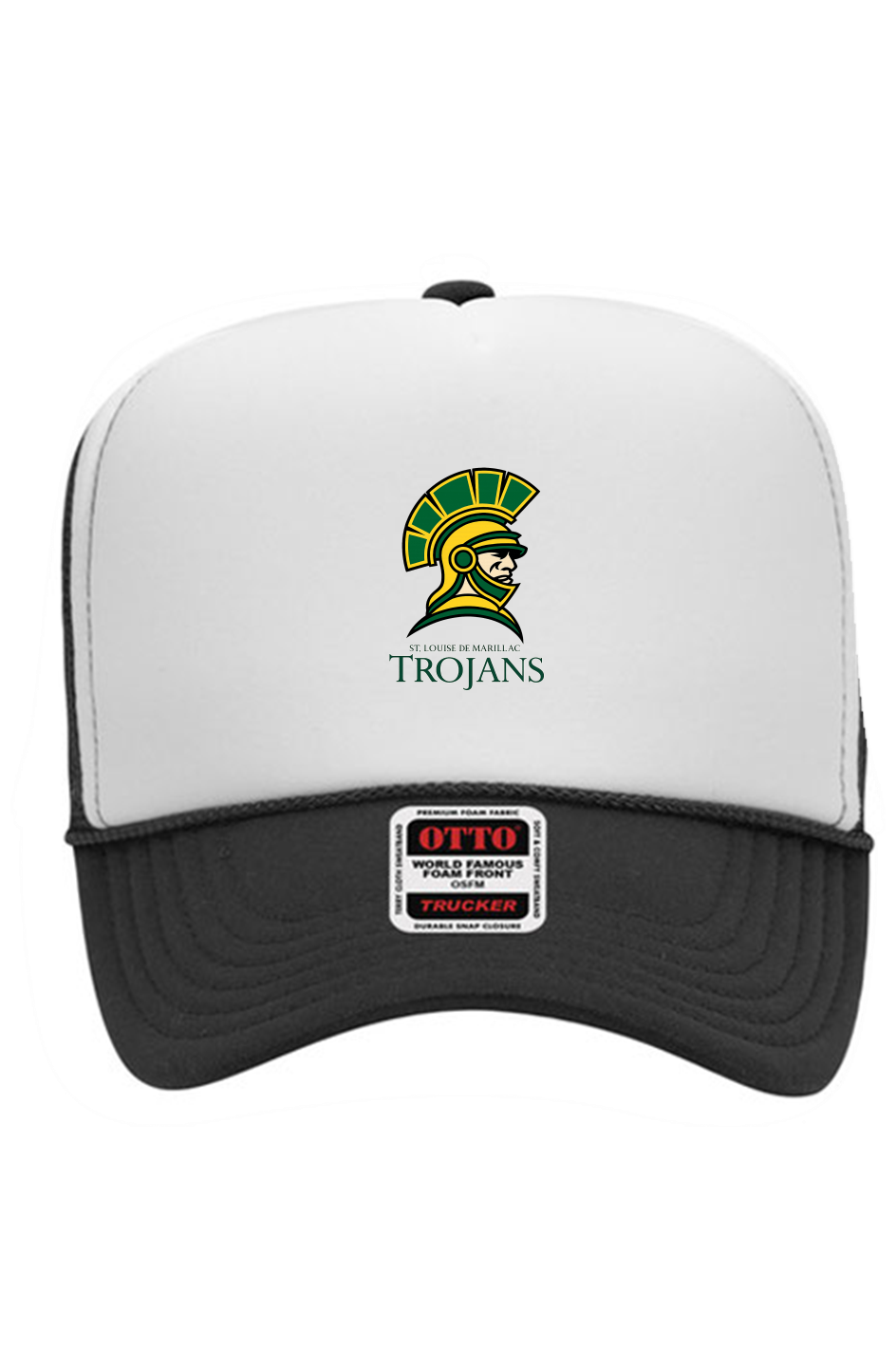 5 Panel High Crown Trucker Cap - Trojans