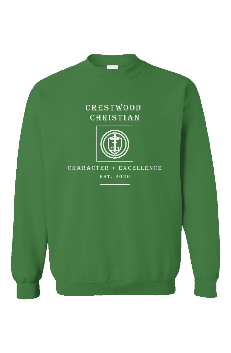 School Sweater Gildan Crewneck