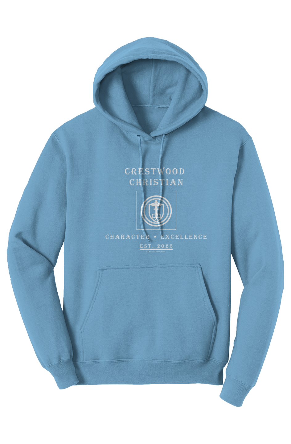 School Hoodie Core Fleece Pullover Hoodie
