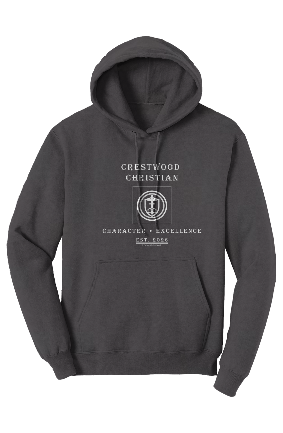 School Hoodie Core Fleece Pullover Hoodie