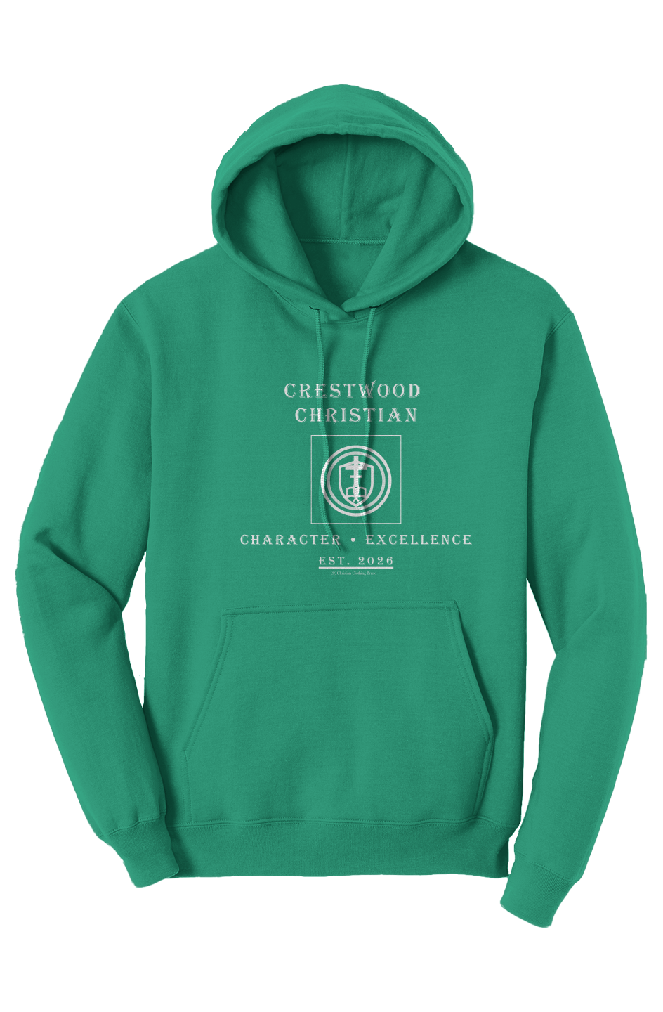 School Hoodie Core Fleece Pullover Hoodie