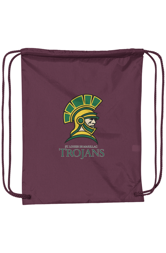 Drawstring Pack with DUROcord - Trojans - Fun Colors